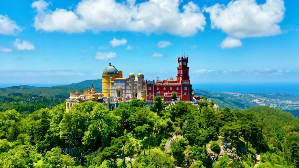 walk to pena palace