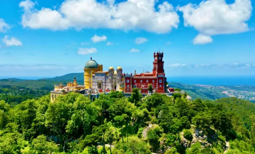 walk to pena palace